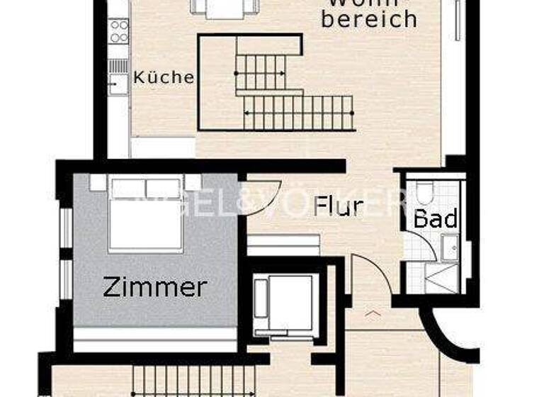 Wohnung zum Kauf 895.000 € 4,5 Zimmer 166 m² Südstadt Tübingen 72072
