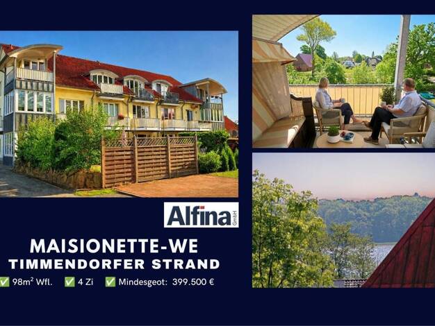 Maisonette zum Kauf provisionsfrei als Kapitalanlage geeignet 399.500 € 4 Zimmer 98 m² Hemmelsdorf Timmendorfer Strand / Hemmelsdorf 23669