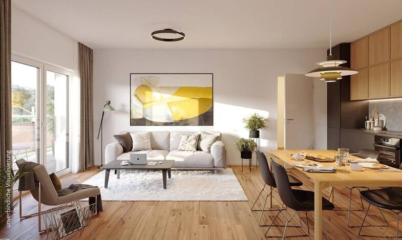 Wohnung zum Kauf 263.000 € 2 Zimmer 50,7 m² 4. Geschoss Dösner Weg 10 Zentrum-Südost Leipzig 04103