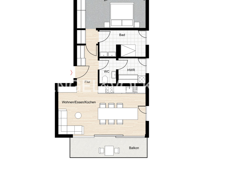 Wohnung zum Kauf 619.000 € 2 Zimmer 76 m² Reutin Lindau 88131