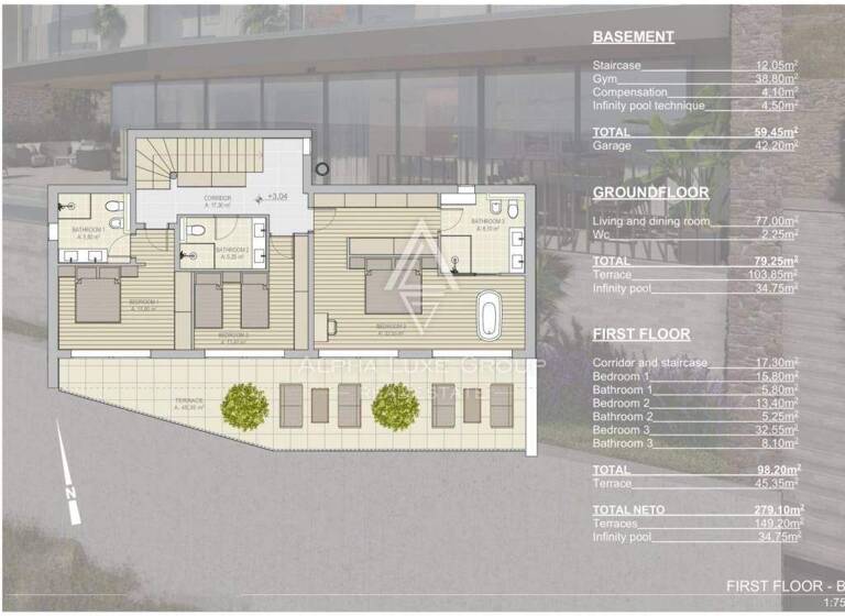 Haus zum Kauf 1.180.000 € 9 Zimmer 277 m² Buje Buje