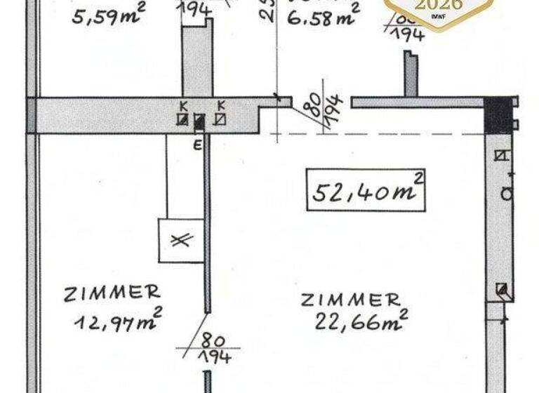 Wohnung zum Kauf 165.000 € 2 Zimmer 53 m² EG frei ab 01.09.2026 Wien,Simmering 1110