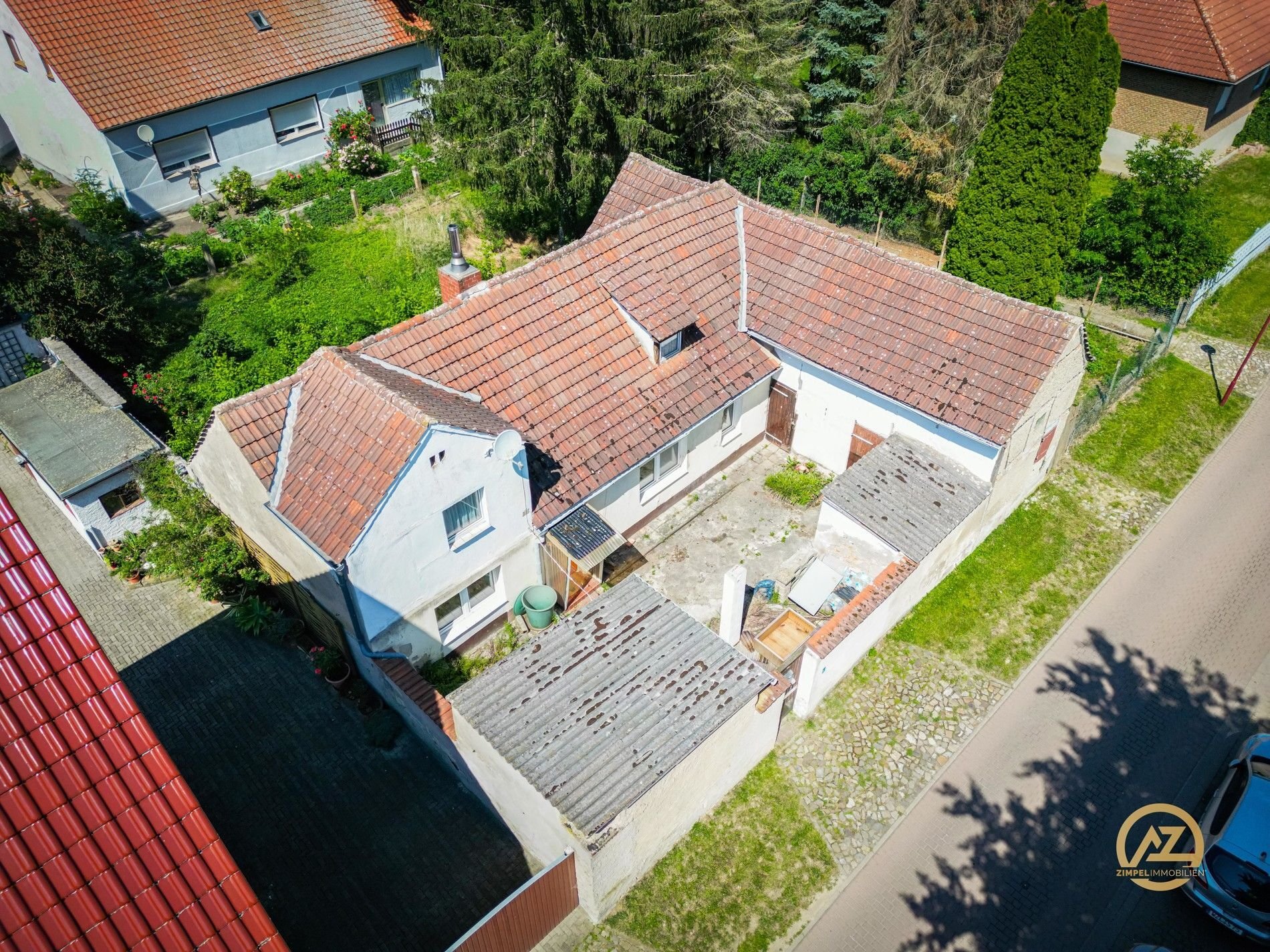 Einfamilienhaus zum Kauf 27.000 € 6 Zimmer 120 m²<br/>Wohnfläche 560 m²<br/>Grundstück Groß Rodensleben Groß Rodensleben 39164