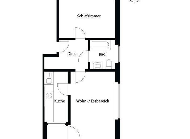Sonstiges zum Kauf provisionsfrei als Kapitalanlage geeignet 115.000 € 2 Zimmer 60 m² Dülken Viersen 41751