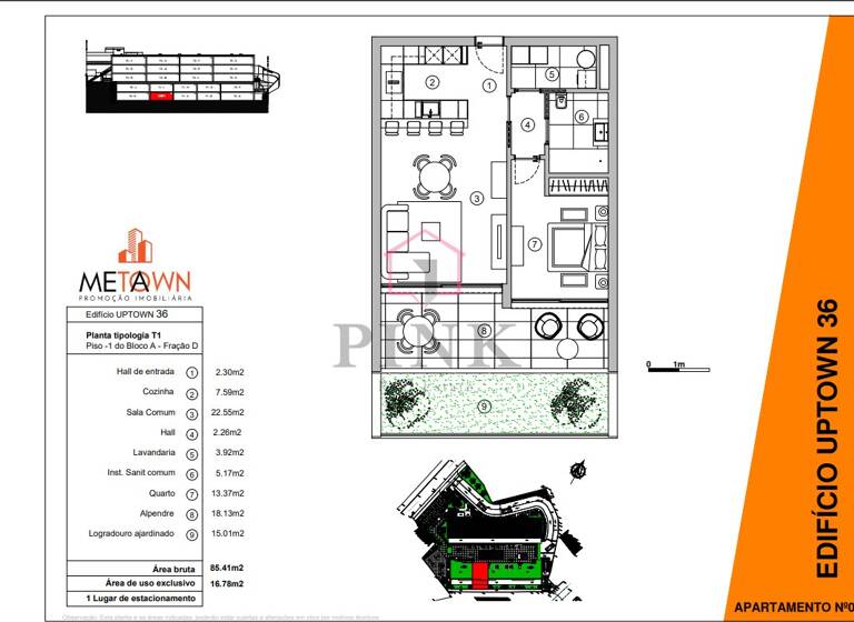Wohnung zum Kauf 455.000 € 85 m² Santa Luzia (Funchal) 9050