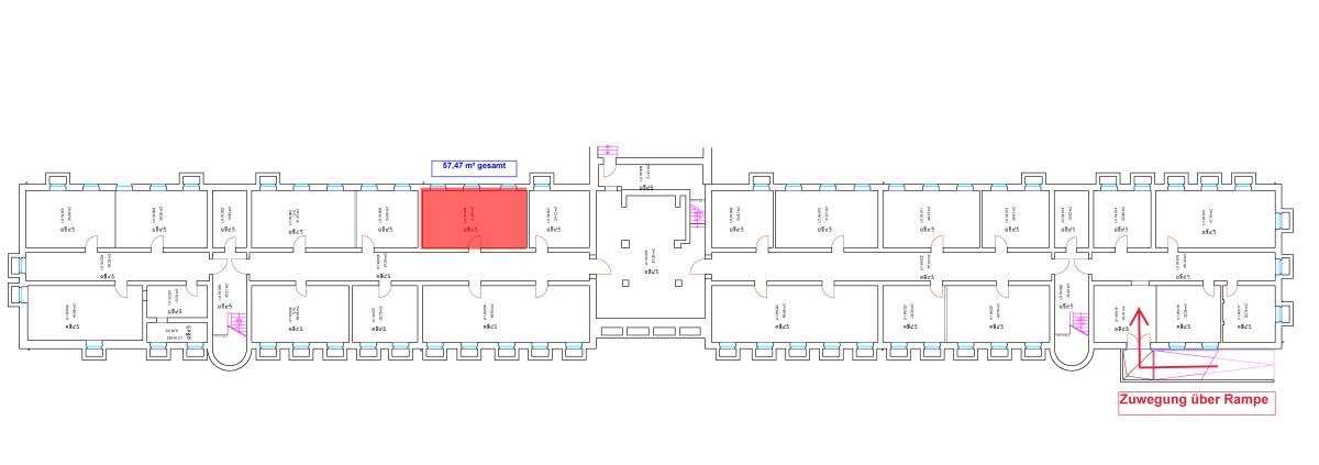 Lagerhalle zur Miete 4,95 € 57,4 m²<br/>Lagerfläche Zur Wetterwarte 50 Flughafen Dresden/Industriegebiet Klotzsche Dresden 01109