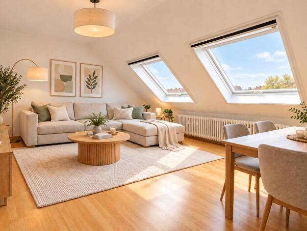 Wohnung zur Miete 850 € 3 Zimmer 57,8 m² 2. Geschoss Rhönstraße 4 Burgholzhausen Friedrichsdorf 61381