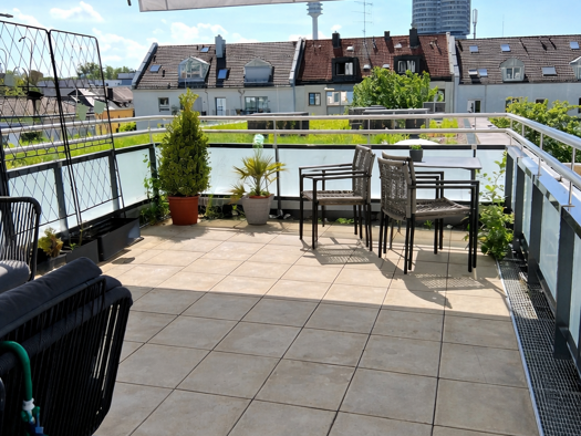 Terrassenwohnung zur Miete 2.825 € 4 Zimmer 105 m² Geschoss 3/5 frei ab 01.04.2026 Schleißheimer Straße 247 Milbertshofen-Am Hart München 80809