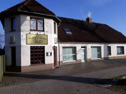 Hotel zum Kauf als Kapitalanlage geeignet 385.000 € 11 Zimmer 1.448 m² Grundstück Stettiner Str. 36 Eggesin 17367