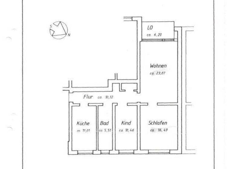 Wohnung zum Kauf 275.000 € 3 Zimmer 80 m² 5. Geschoss Avenue St. Sebastien 5 Glinde 21509