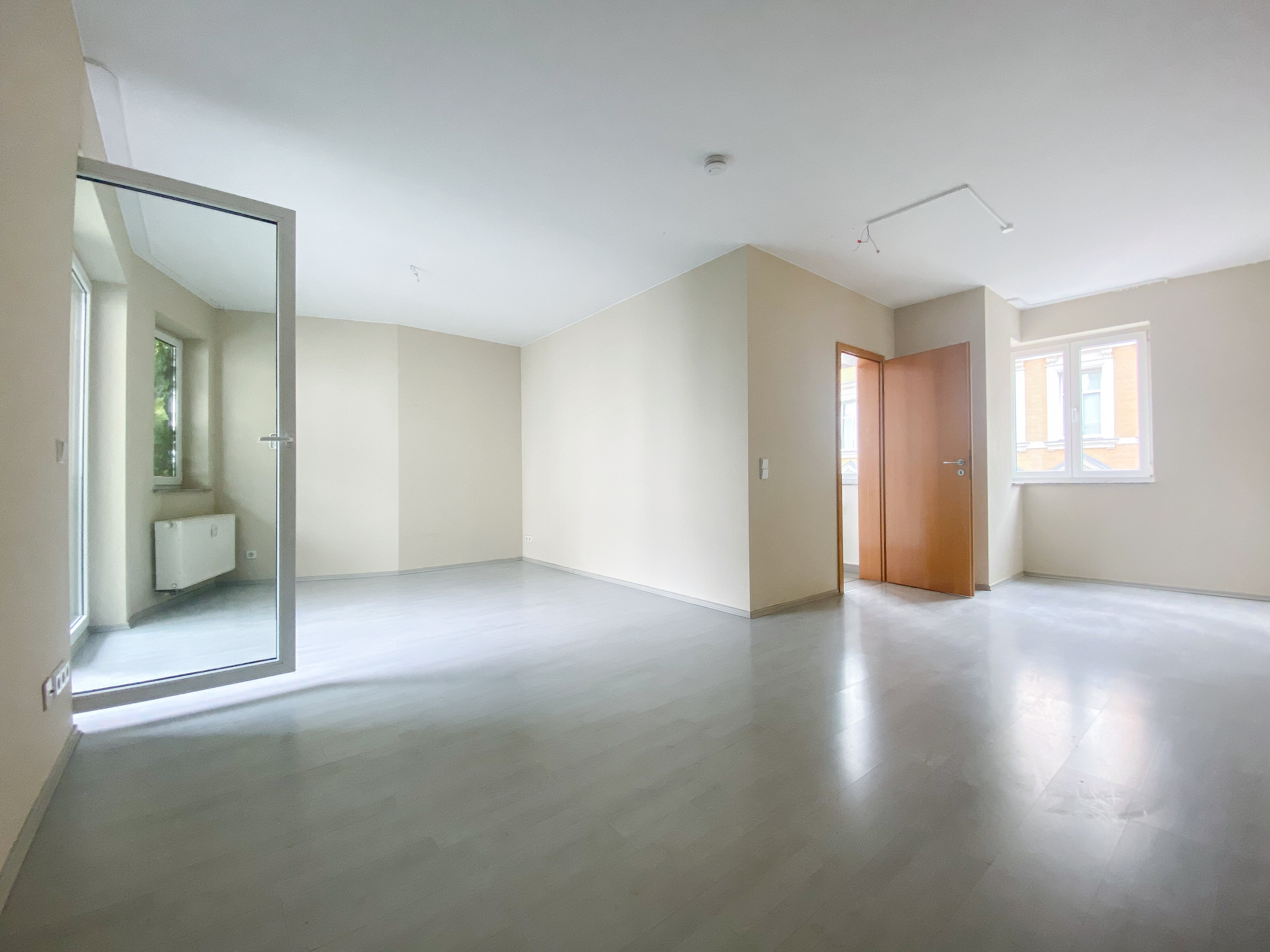 Wohnung zur Miete 526 € 2 Zimmer 60,1 m²<br/>Wohnfläche EG<br/>Geschoss ab sofort<br/>Verfügbarkeit Viktor-Scheffel-Straße 16 Paulusviertel Halle 06114