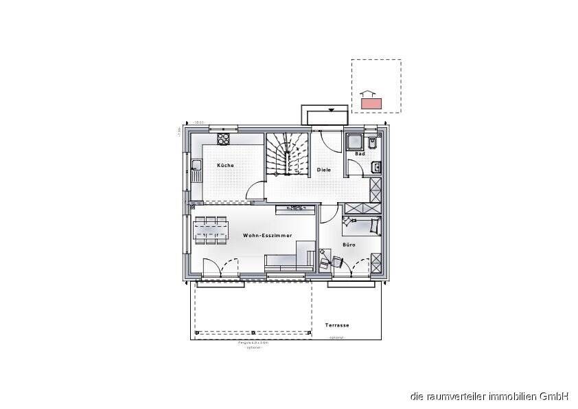 Einfamilienhaus zum Kauf 889.568 € 5 Zimmer 124,5 m²<br/>Wohnfläche 472 m²<br/>Grundstück Bruckmühl 83052
