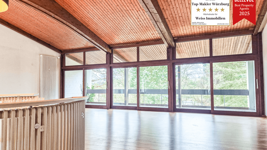 Einfamilienhaus zum Kauf 995.000 € 4 Zimmer 156 m² 1.387 m² Grundstück Heinrich-Zeuner-Straße 42 Steinbachtal Würzburg 97082