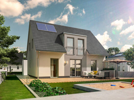 Einfamilienhaus zum Kauf provisionsfrei 467.650 € 4 Zimmer 130 m² 1.053 m² Grundstück Kamener Straße 11 Bramey-Lenningsen Bönen 59199