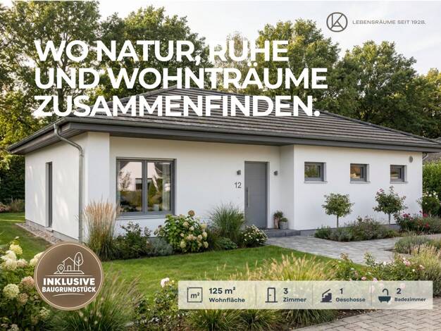 Bungalow zum Kauf 614.450 € 3 Zimmer 125 m² 642 m² Grundstück Eutin 23701