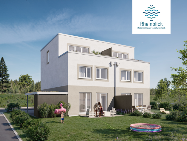Doppelhaushälfte zum Kauf - Neubau provisionsfrei 635.000 € 5 Zimmer 143 m² 299 m² Grundstück Rheinbadstraße Schwörstadt Schwörstadt 79739