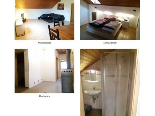 Wohnung zur Miete 800 € 2,5 Zimmer 80 m² Geschoss 1/1 frei ab sofort Roßhaupten 87672