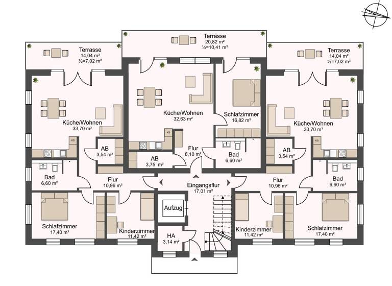 Mehrfamilienhaus zum Kauf provisionsfrei als Kapitalanlage geeignet 1.740.000 € 463 m²<br/>Wohnfläche 1.177 m²<br/>Grundstück Innenstadt Osterholz-Scharmbeck 27711