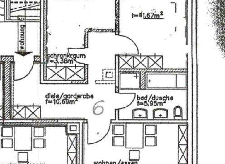 Wohnung zur Miete 330 € 2 Zimmer 54,5 m² frei ab 01.03.2026 Schulstraße 36 Wilkau-Haßlau 08112