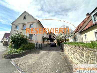 Einfamilienhaus zum Kauf 95.000 € 5 Zimmer 106 m² 1.080 m² Grundstück Wollbach 97618