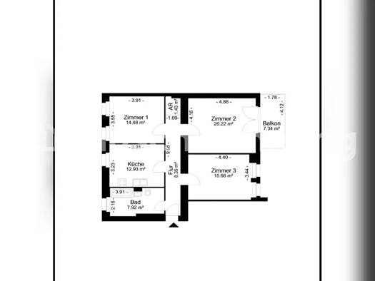 Wohnung zur Miete Tauschwohnung 457 € 3 Zimmer 84 m² EG Mitte Berlin 13357