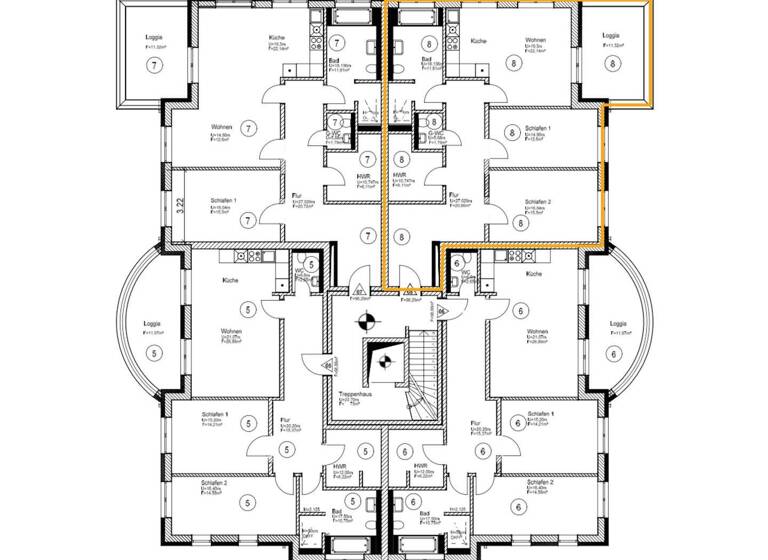 Wohnung zum Kauf 479.000 € 3,5 Zimmer 96,3 m² 1. Geschoss Oldenburger Str. 94 Südende I Rastede 26180