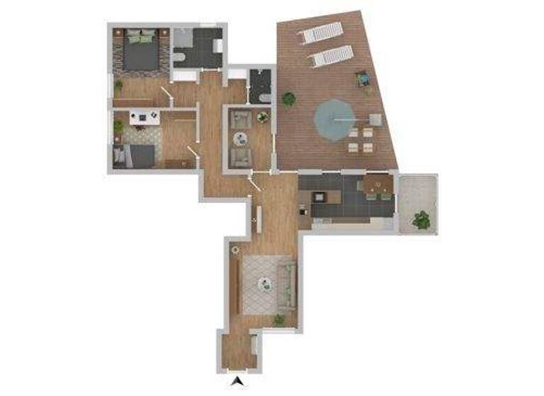 Wohnung zum Kauf 369.000 € 3 Zimmer 136 m² Borstel Borstel / Sülfeld 23845