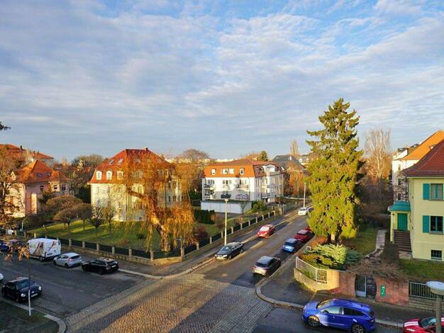 Wohnung zur Miete 590 € 2 Zimmer 59,5 m² 2. Geschoss Bamberger Straße 50 Plauen Dresden 01187