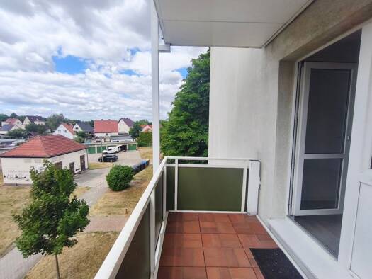 Wohnung zur Miete 333 € 3 Zimmer 59,2 m² 2. Geschoss Albert-Keller-Straße 8 Merseburg Merseburg 06217