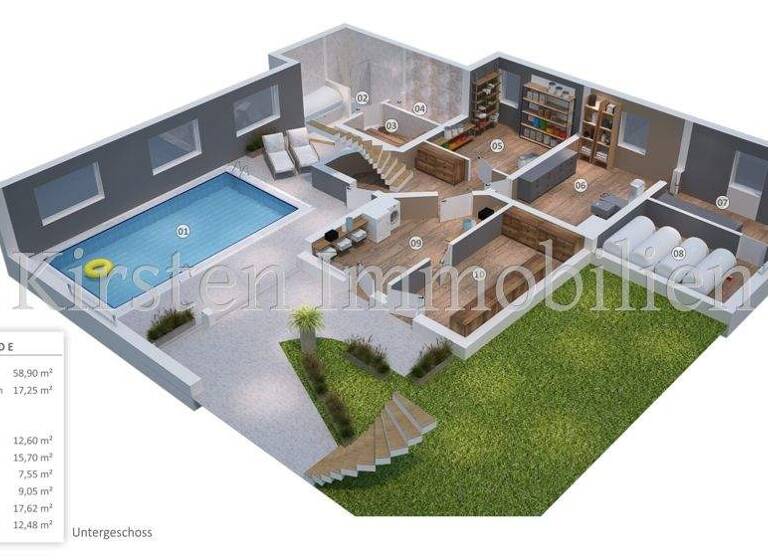 Einfamilienhaus zum Kauf als Kapitalanlage geeignet 549.000 € 7 Zimmer 260 m² 689 m² Grundstück Bietenhausen Rangendingen 72414