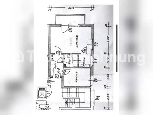 Wohnung zur Miete Tauschwohnung 830 € 2 Zimmer 45 m² 2. Geschoss Schwabing-Freimann München 80801