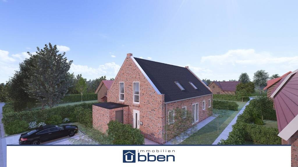 Doppelhaushälfte zum Kauf - Erstbezug 369.000 € 4 Zimmer 85 m² 250 m² Grundstück Carolinensiel Wittmund Carolinensiel / Carolinensiel 26409