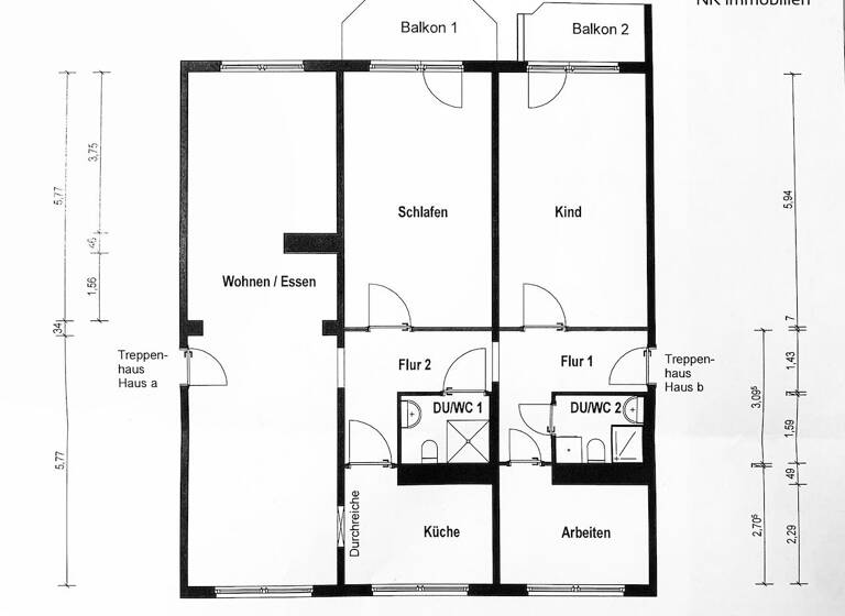 Wohnung zur Miete 658 € 4 Zimmer 123 m²<br/>Wohnfläche EG<br/>Geschoss Heinrich-Mauersberger-Ring 6b Limbach-Oberfrohna Limbach-Oberfrohna 09212