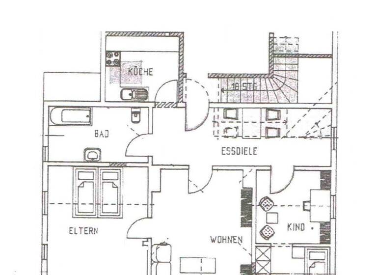 Wohnung zur Miete 440 € 3 Zimmer 80 m² 1. Geschoss Kemnade Bodenwerder 37619