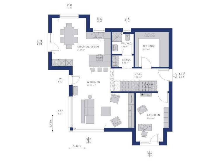 Einfamilienhaus zum Kauf - Erstbezug 665.140 € 7 Zimmer 174,8 m² 475 m² Grundstück Rötenbach Bad Teinach 75385