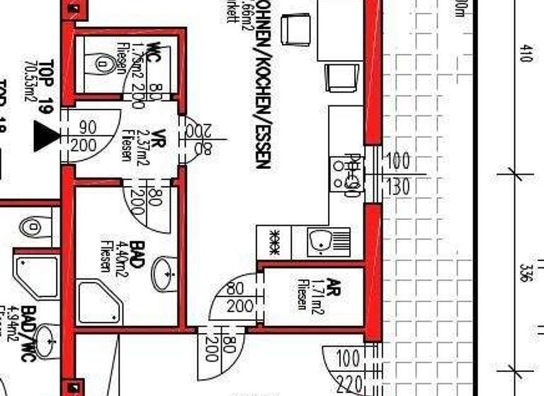 Wohnung zur Miete 582 € 2 Zimmer 54,1 m² Waldeggstraße 68 Waldegg Linz 4020