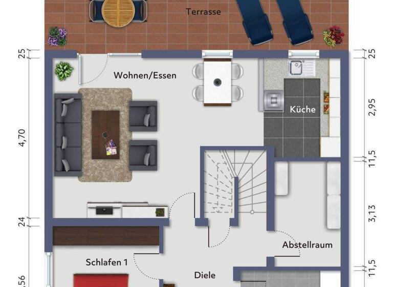 Einfamilienhaus zum Kauf 385.000 € 5 Zimmer 130 m² 271 m² Grundstück Beim Zehnmorgenfeld 11 Oberau Altenstadt 63674