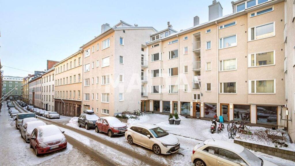 Studio zum Kauf 318.000 € 1 Zimmer 38,6 m² 4. Geschoss Jääkärinkatu 8 Helsinki 00150