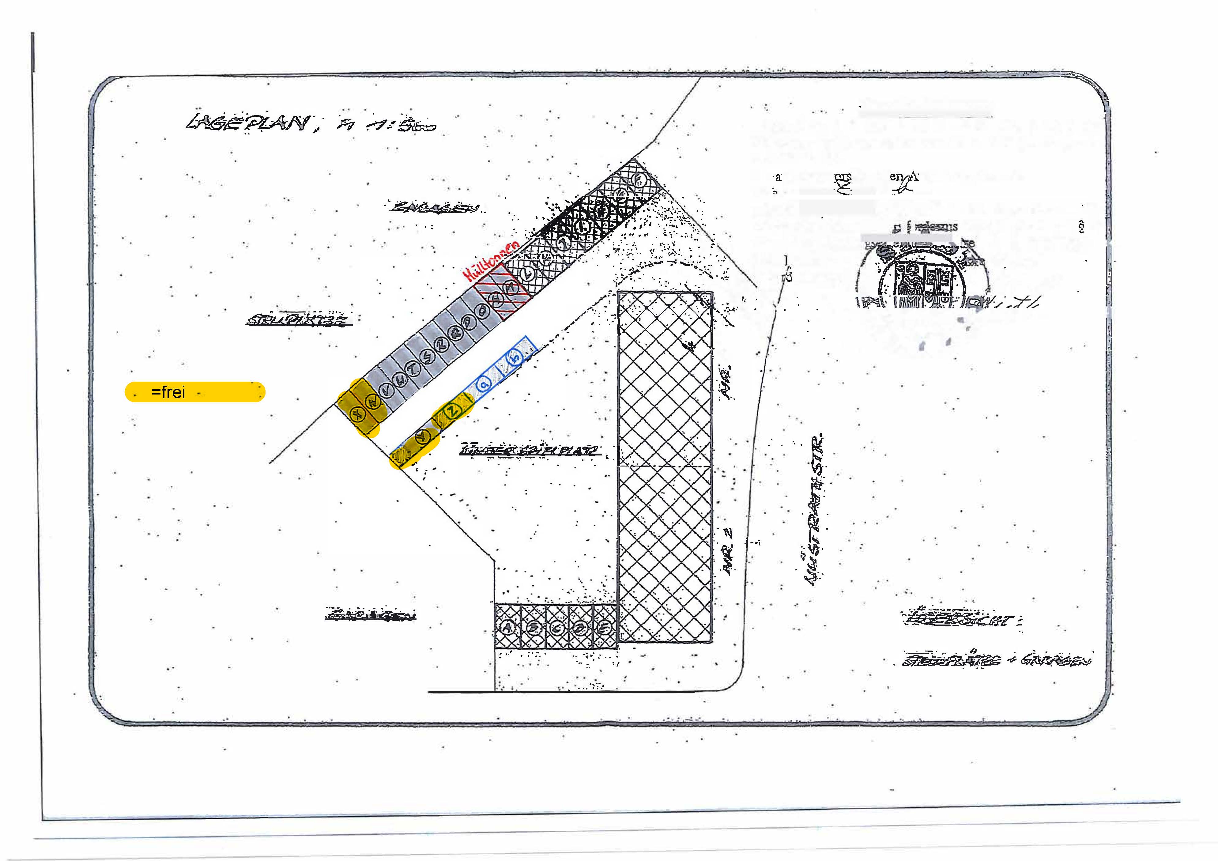 Garage/Stellplatz zur Miete provisionsfrei 40 € Wüstrathstr. 2, 4 Uerdingen - Markt Krefeld 47829