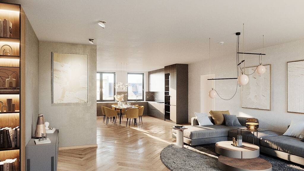 Wohnung zum Kauf - Neubau 2.250.000 € 5 Zimmer 157,1 m² 3. Geschoss Rehmstraße 13 b-f Winterhude Hamburg 22299