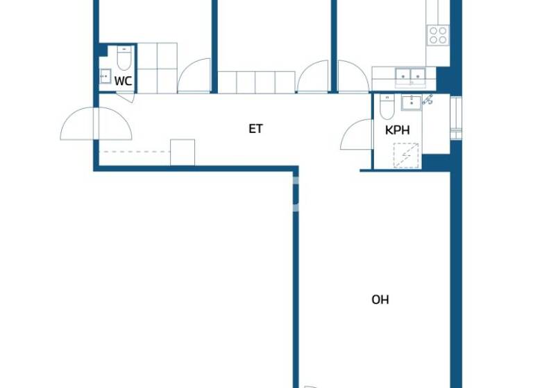 Wohnung zum Kauf 193.500 € 3 Zimmer 78 m² 2. Geschoss Aallonhuippu 6 Espoo 02320