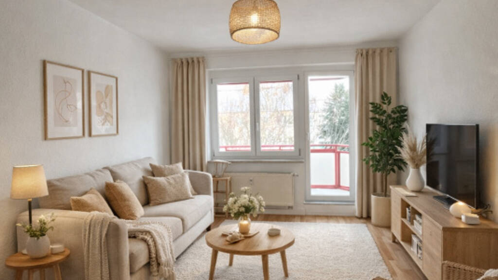 Wohnung zur Miete 335 € 2 Zimmer 50 m² 3. Geschoss frei ab 01.07.2026 Graßhofstraße 10 Mühlhausen 99974