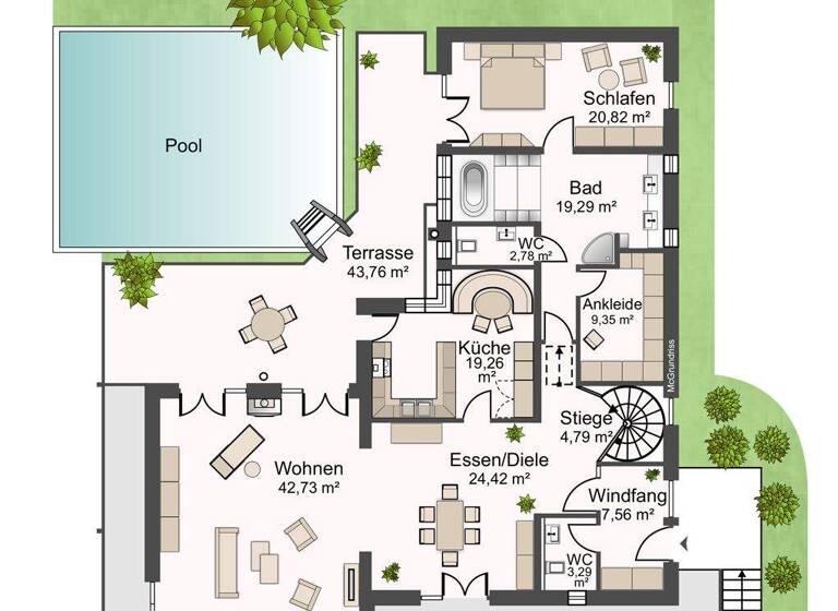 Einfamilienhaus zum Kauf 1.490.000 € 6 Zimmer 234 m² 1.070 m² Grundstück Marburg 35037