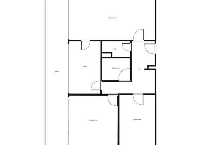 Wohnung zur Miete 950 € 3 Zimmer 87,5 m² 4. Geschoss frei ab 11.04.2026 Holbeinstr. 9 Leutkirch 88299
