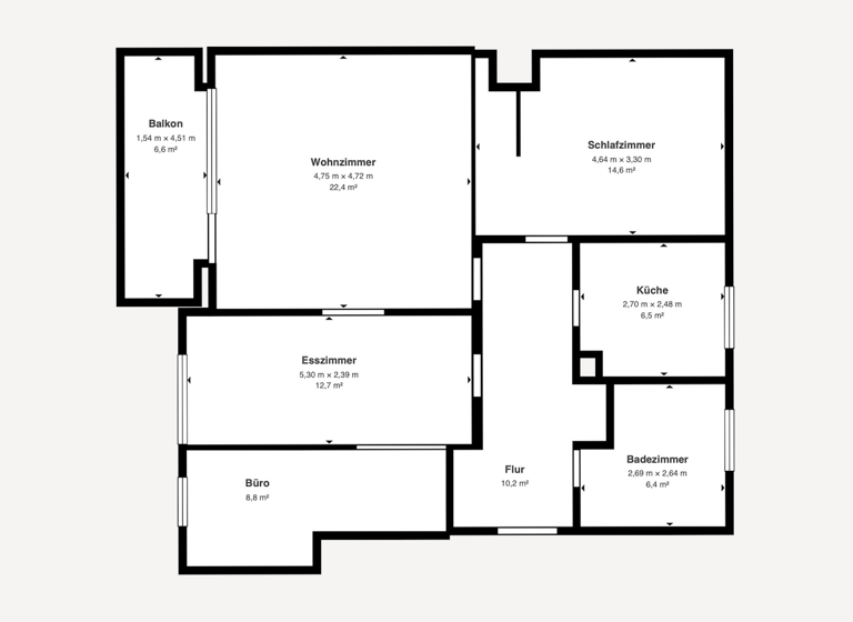 Wohnung zum Kauf 390.000 € 3,5 Zimmer 86 m² 2. Geschoss Geretsried 82538