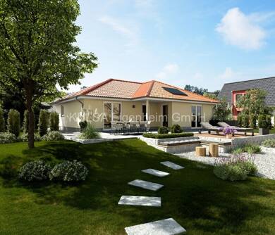 Bungalow zum Kauf provisionsfrei 350.914 € 4 Zimmer 101,9 m² 603 m² Grundstück Am Kalkberg Schwabhausen 99869
