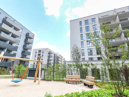 Penthouse zur Miete - Erstbezug 2.166 € 4 Zimmer 112,3 m² 6. Geschoss frei ab 01.10.2025 Karoline-Veith-Straße 29 Bockenheim Frankfurt-Bockenheim 60486