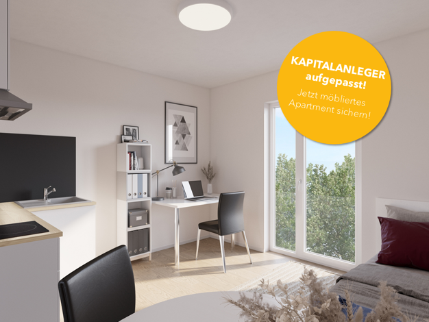 Studio zum Kauf - Neubau provisionsfrei als Kapitalanlage geeignet 209.000 € 1 Zimmer 28,2 m² Gleißbühl Nürnberg 90402