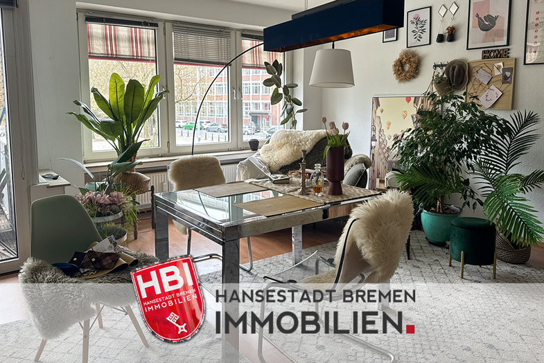 Wohnung zur Miete 725 € 3 Zimmer 101 m² 1. Geschoss frei ab 01.06.2025 Findorff-Bürgerweide Bremen 28215