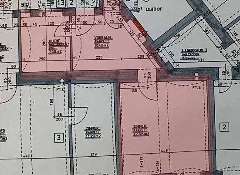 Wohnung zum Kauf 77.600 € 1,5 Zimmer 41,4 m² Wien 1080